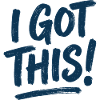I Got This! Motivational Brush