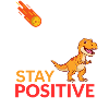 Dino-Meteor Bleib positiv