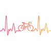 Sunset Cycling Heartbeat Cycling