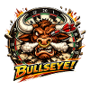 Fire Bull Bullseye Dartboard