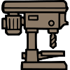 Stand Drill Tool Icon