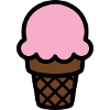 Eiscreme Waffel Icon