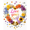 Love Your Self Blossom Heart Design