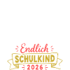 Endlich Schulkind 2026 Dino