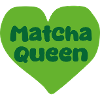 Matcha Queen Heart Design