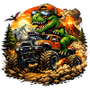 Dino MonsterTruck Adventure