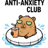 Relaxed Capybara Anti-Stress Club