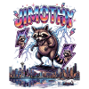 JIMOTHY Waschbär Retro