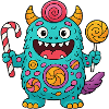 Cute Candy Monster