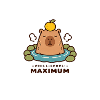 Chill Level Maximum Onsen Capybara Kawaii