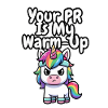 Aufwärm-Einhorn-PR