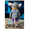 Bin weg: Denim Alien mit Jeansjacke