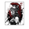Valkyrie War Helmet Punk