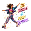 Rythme Neon en Roller