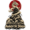  Erwachender Drache über der Pagode