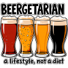 Beergetarian - Funny Beer T-Shirt