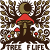 Lebensbaum Pilze Logo