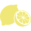 Lemon Silhouette Yellow Freshness