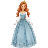 Prinzessin im Eiskristallkleid