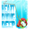 Heart Diving Deep Underwater Adventure