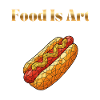 Food Is Art ... Hot Dog