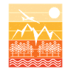 Gliding Landscape Design Sunset