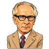 Erich Honecker caricature (without background)