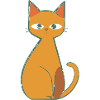 Décontracté comme un chat