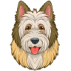 Old English Sheepdog (Comic Portrait)