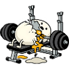 Egg Bodybuilder | Humor-Bodybuilding