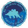 Stegosaurus Dino Adventure Emblem – School Finally