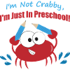 Preschool Crab with Pencils