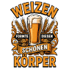 Weizen Formte Diesen Schönen Körper