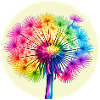 Rainbow Dandelion