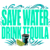Save Water, Drink Tequila - Funny Shirt