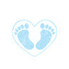 Team Blau hat gewonnen - Geschlecht Mitteilen