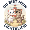 Katzen Leuchtturm Lichtblick