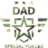 Dad Special Forces Camo Military