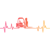 Sunset Heartbeat Forklift