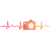Sunset Camera Heartbeat Photograph
