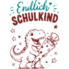 Endlich Schulkind Dino Geschenk