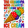 Opa kommt immer mit Eiscreme