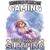 Weekend Gaming Sleep Mode Sloth