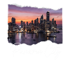 Panama City Skyline Sunset