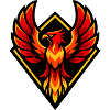 Fire Phoenix in Diamond Shield