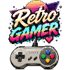 Retro Gamer Neon