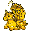 Graffiti Einhorn Humor