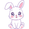 Kawaii Bunny Pastel Shine