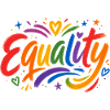 Equality Rainbow T-Shirt CSD Pride