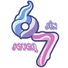Candy Swirl 67 meme Neon Doodle